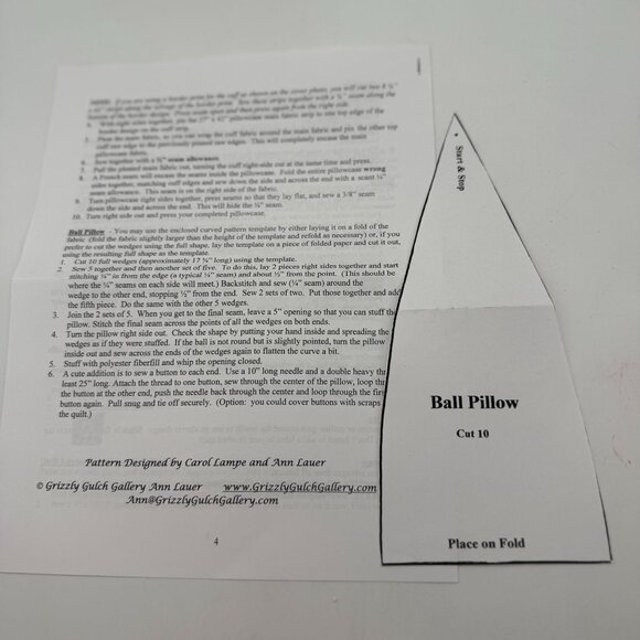 Kool Kids Room Quilt Pattern Lap/Baby/Twin Size Quilts Grizzly Gulch Gallery - Picture 8 of 8